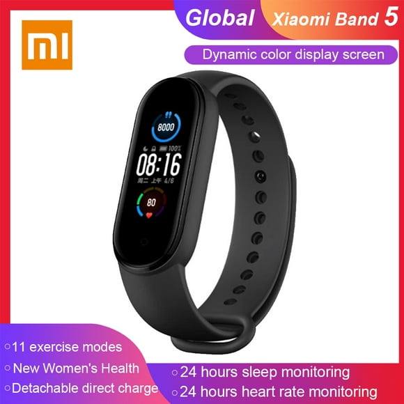 for Xiaomi Miband Activity and Sleep Tracker Wristband Band Bracelet Classic Style WoCase Pendant Neclace Best Gift for Xiaomi Miband User One Size, Fits Most Wrist 